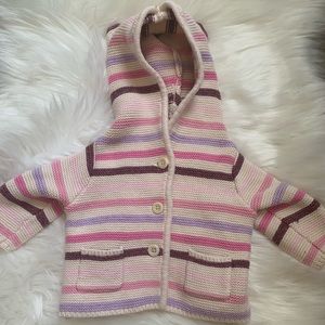 Knitted Baby Sweater